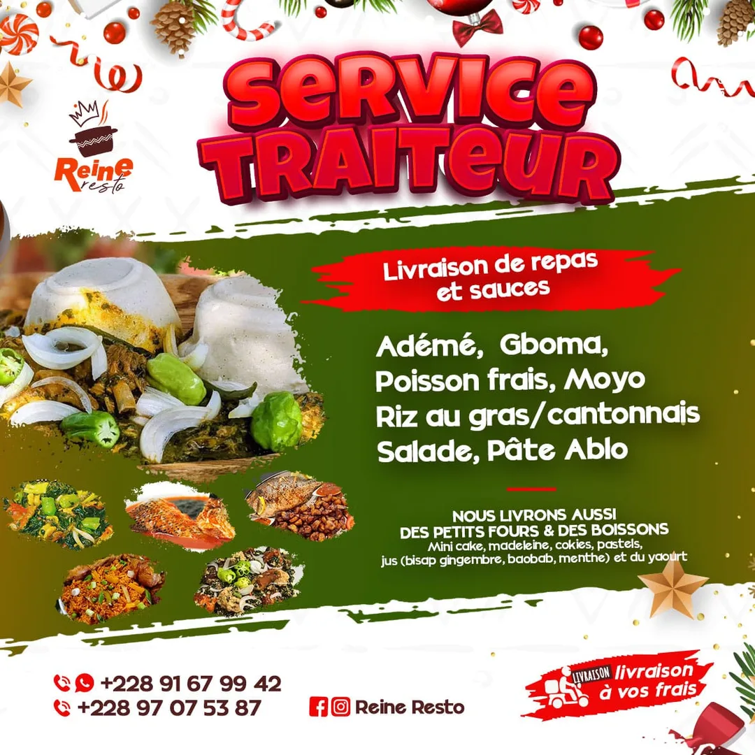 Reine Resto, service traiteur