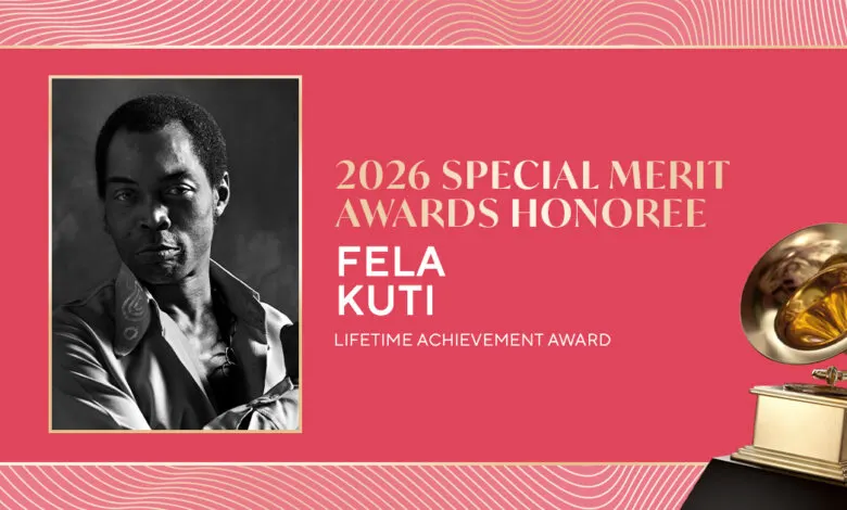 Der Lifetime Achievement Award für Fela Kuti bei den Grammys 2026