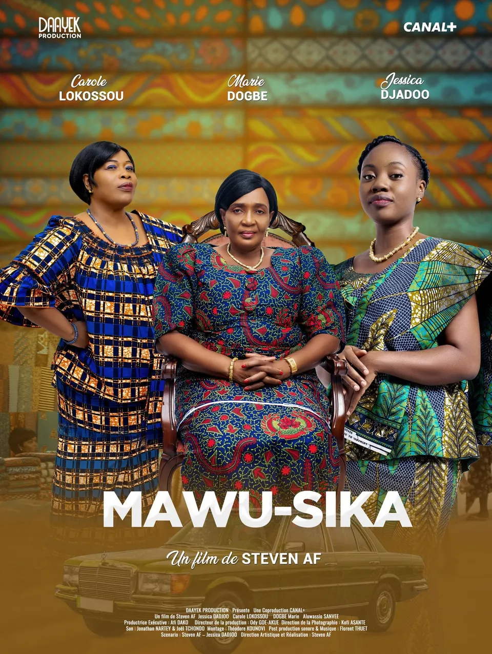 Mawu-Sika: Steven AFs filmische Hommage an die Nanas Benz, Plakat