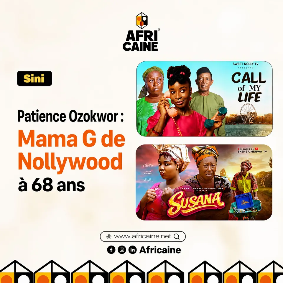 Patience Ozokwor alias Mama G, actrice et légende de Nollywood, 68 ans