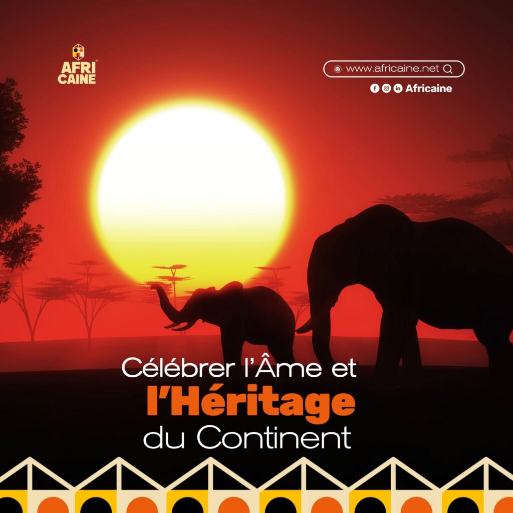 Symbole de l'Africa Day et patrimoine culturel africain - Africaine