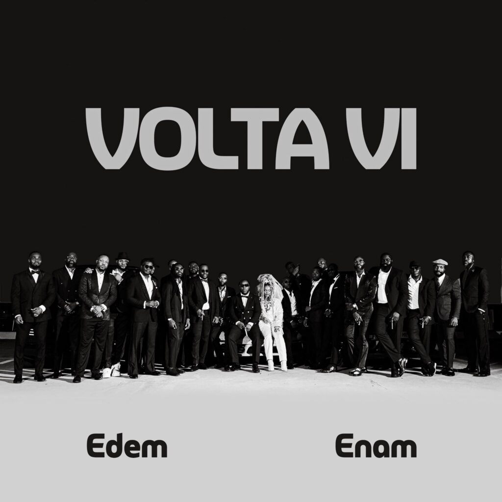 Affiche officielle Volta Vi d'Edem et Enam, représentant la culture Ewe