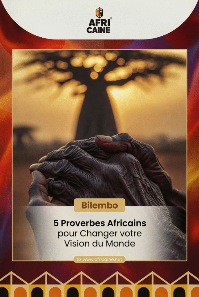 Transmission de la sagesse et des proverbes africains entre générations.