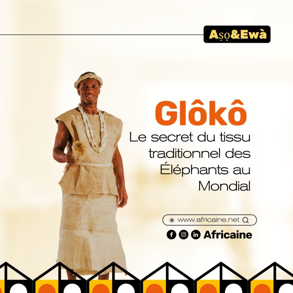 Glôkô ou tapa : Le tissu traditionnel des Bétés porté par Didier Drogba